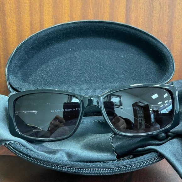 NWT Le Chic Polarized sunglass Blac… - Picture 1 of 7
